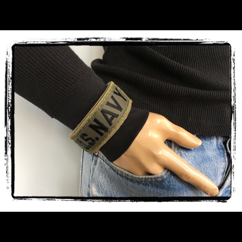 🇺🇸 US NAVY BRACELET CUFF 🇺🇸